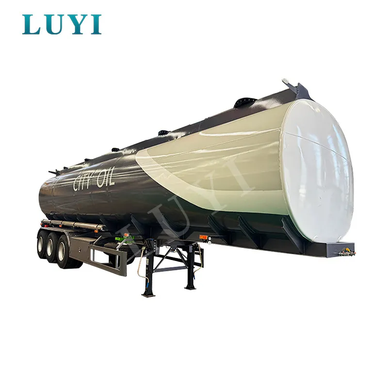 40,000-liter gray oil tanker