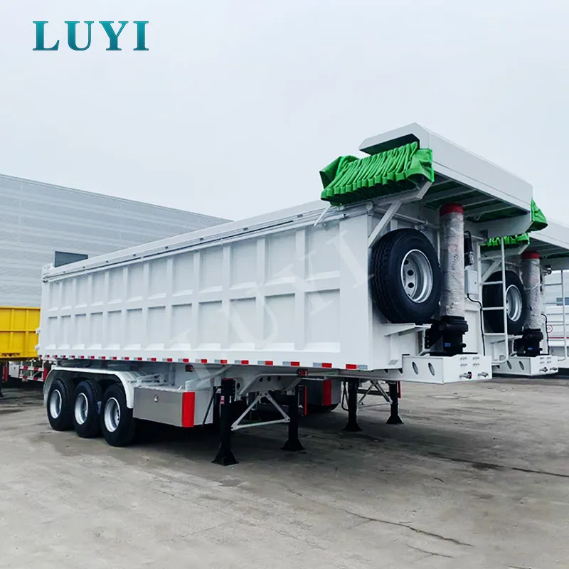 3-axle rear tipper semi-trailer