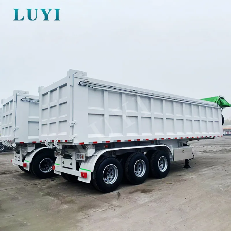 3-axle rear tipper semi-trailer