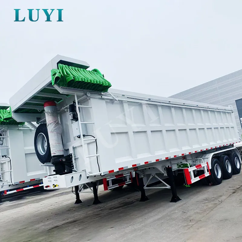 3-axle rear tipper semi-trailer