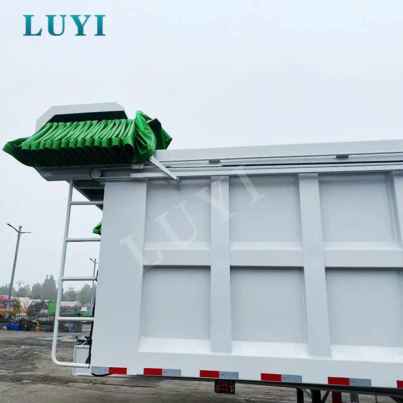 3-axle rear tipper semi-trailer