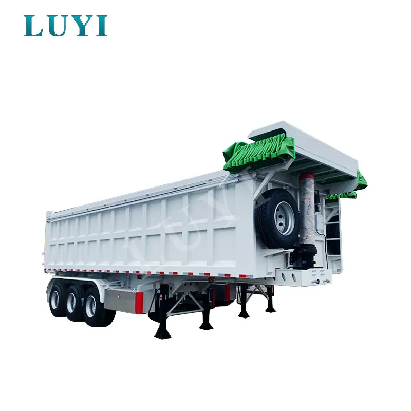 3-axle rear tipper semi-trailer