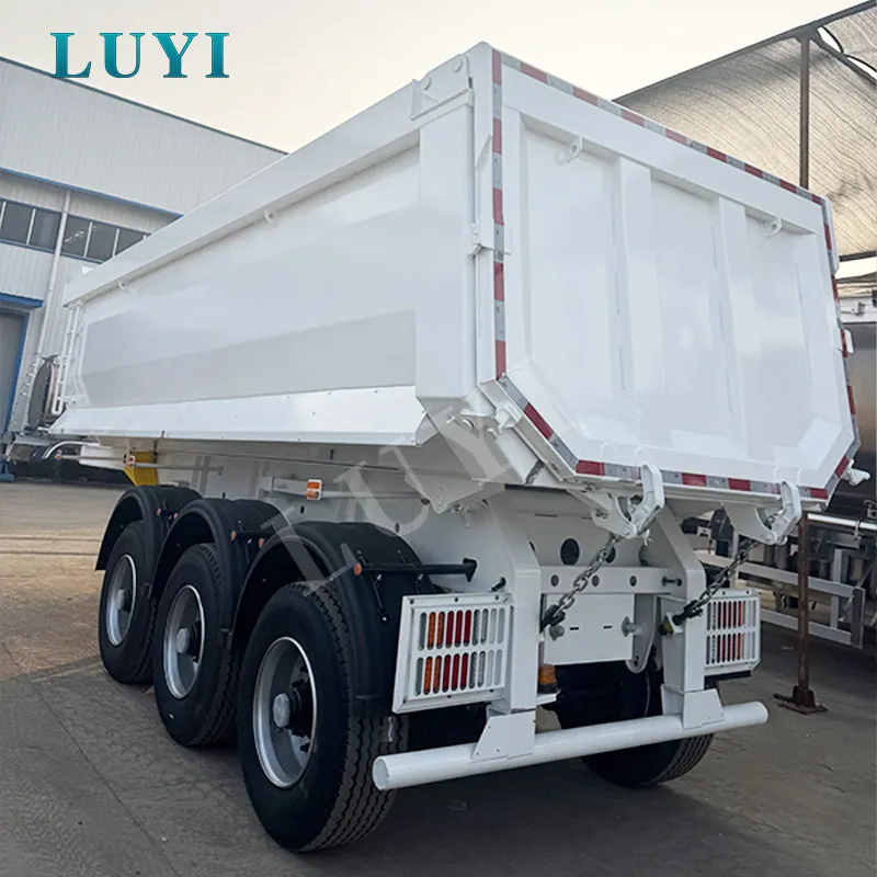 3-axle U-type tipper semi-trailer