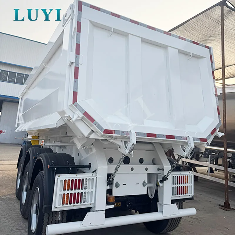 3-axle U-type tipper semi-trailer
