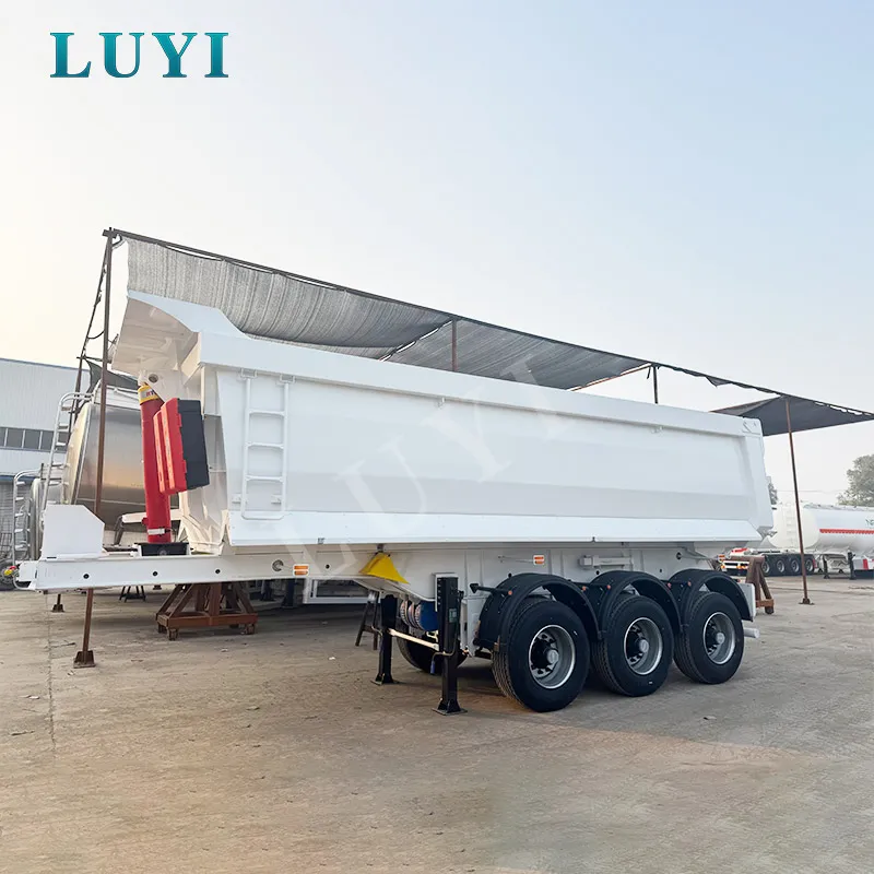 3-axle U-type tipper semi-trailer