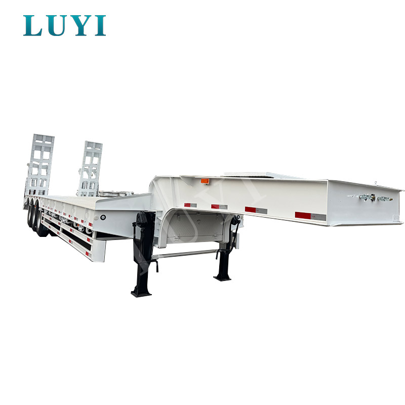 Low bed semi-trailers
