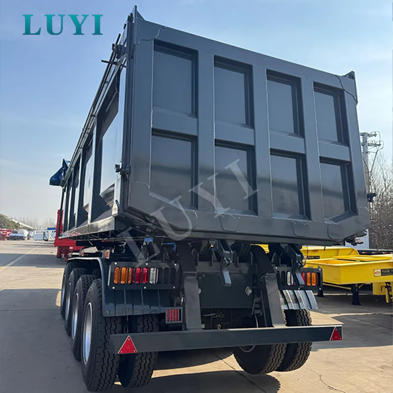 4-axle rear tipper semi-trailer