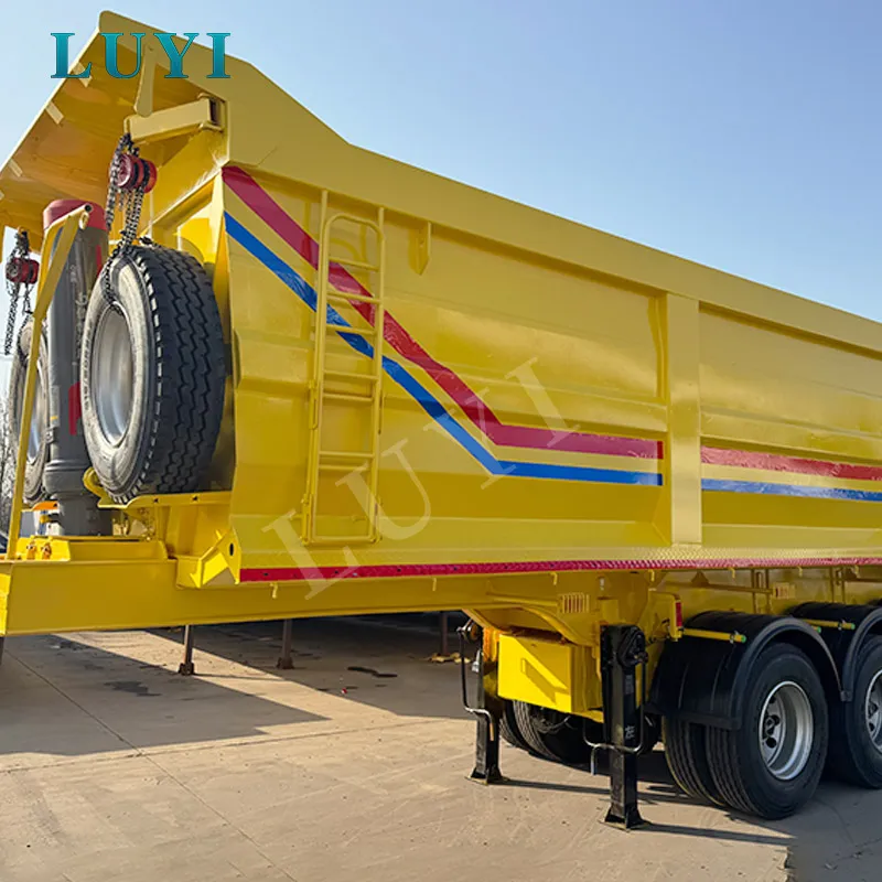 Dump semi-trailers