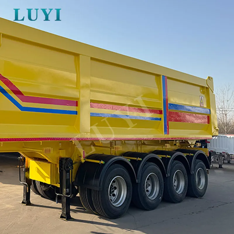 Dump semi-trailers