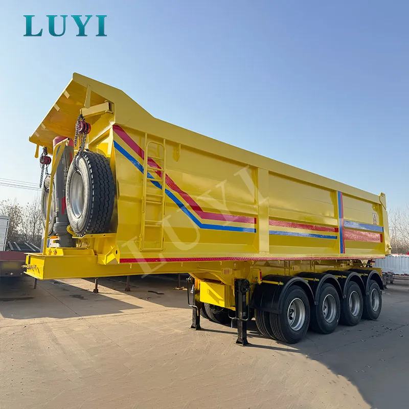 Dump semi-trailers