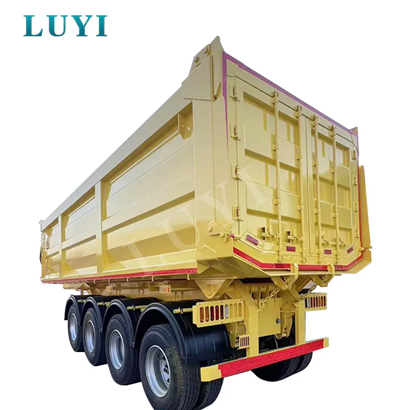Dump semi-trailers