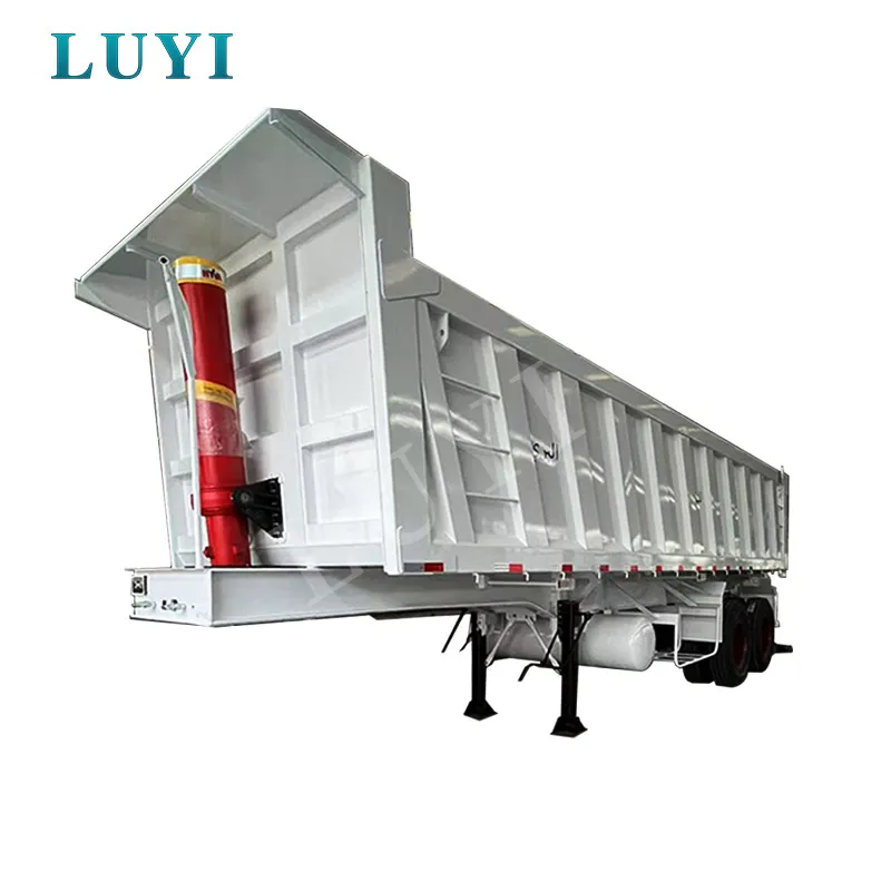2-axle rear tipper semi-trailer