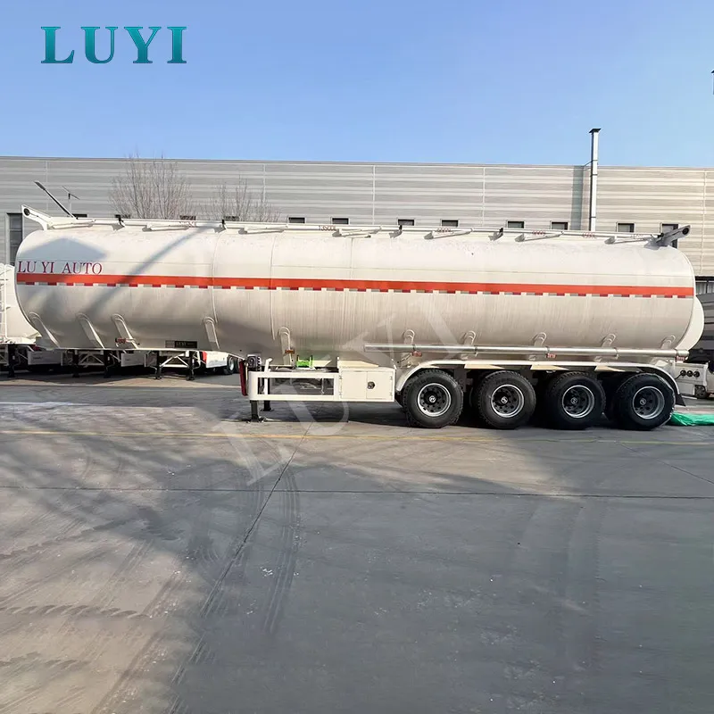 4-axle oil tank semi-trailer