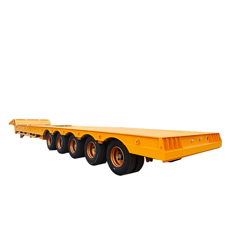 5-axle gooseneck lowbed semi-trailer