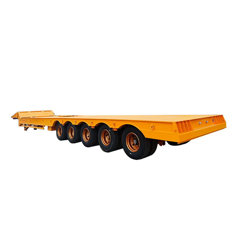 5-axle gooseneck lowbed semi-trailer
