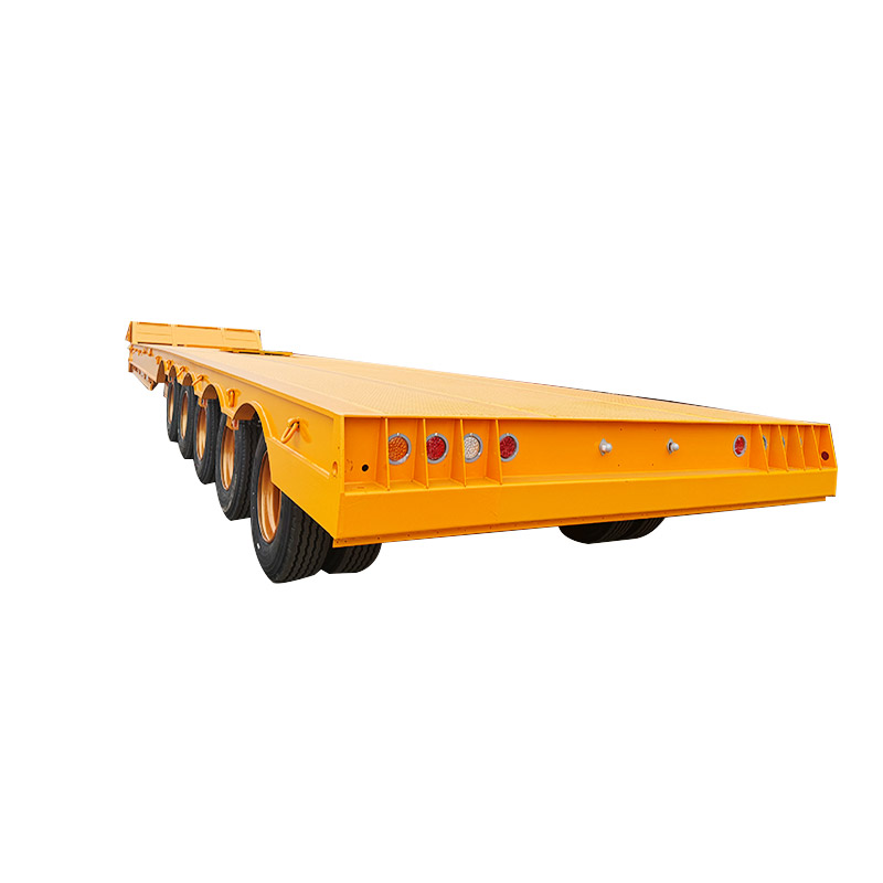 5-axle gooseneck lowbed semi-trailer