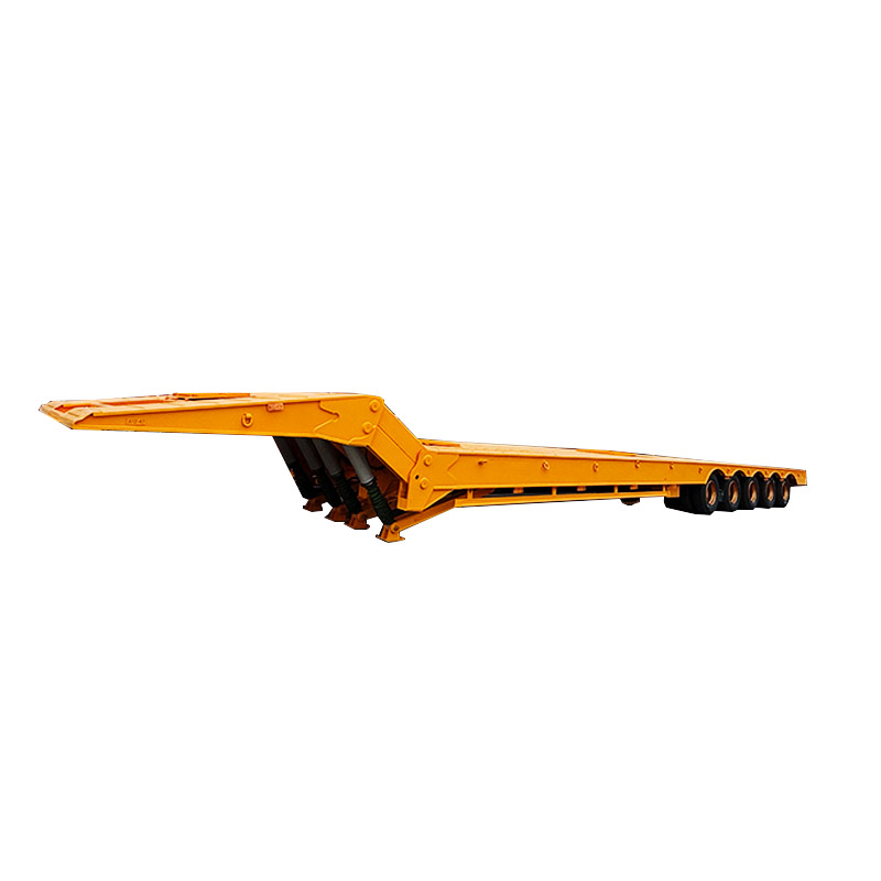 5-axle gooseneck lowbed semi-trailer