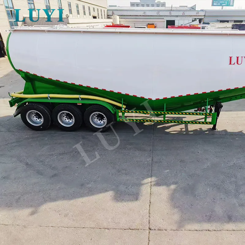 three-axle powder tank semi-trailer