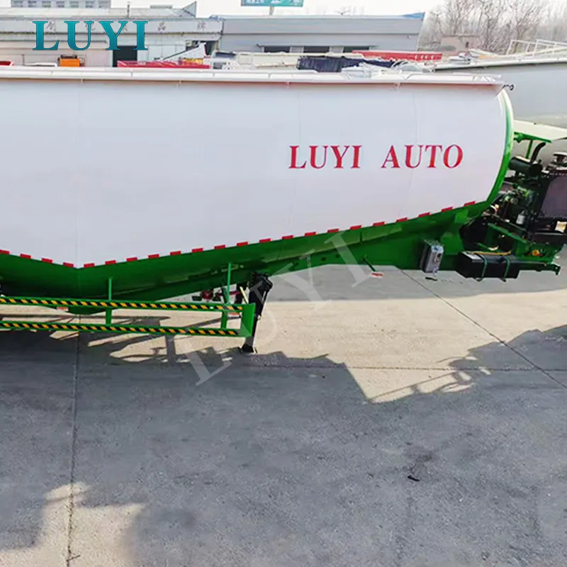 three-axle powder tank semi-trailer