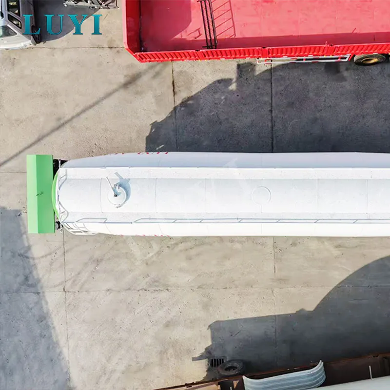 three-axle powder tank semi-trailer