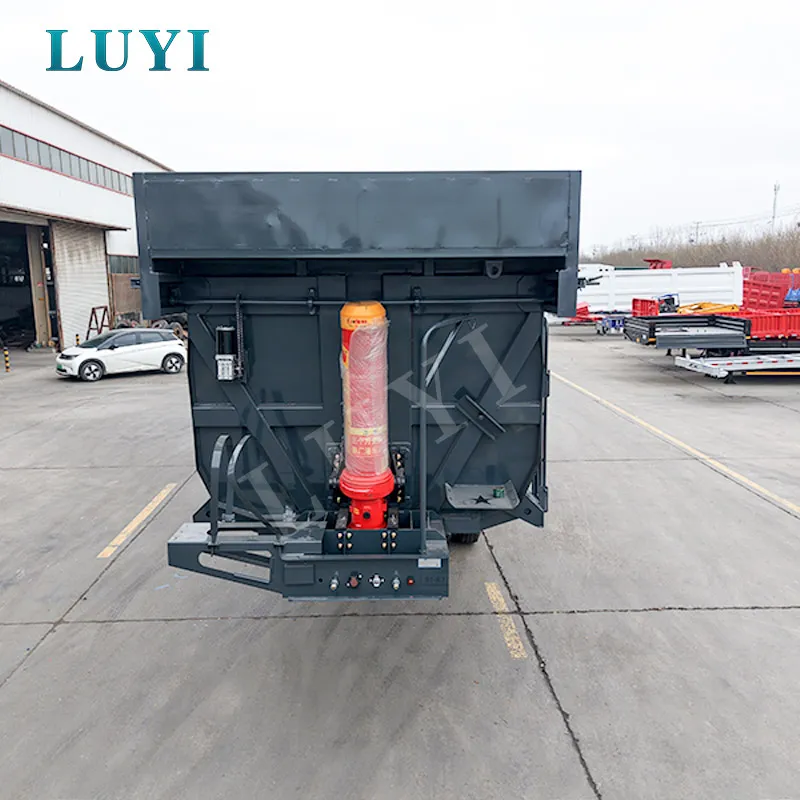 4-axle rear tipper semi-trailer