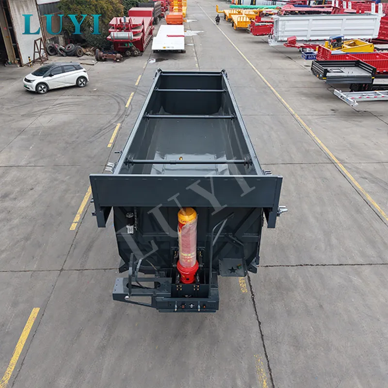 4-axle rear tipper semi-trailer