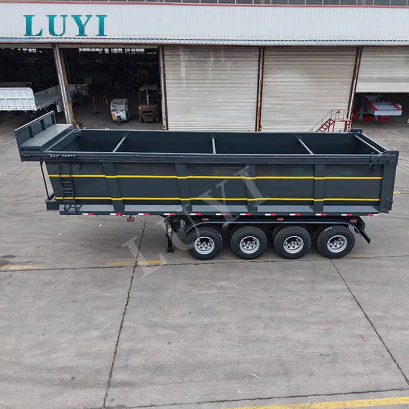 4-axle rear tipper semi-trailer