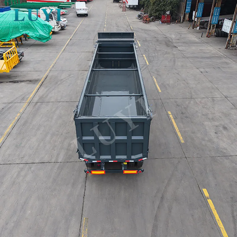 4-axle rear tipper semi-trailer