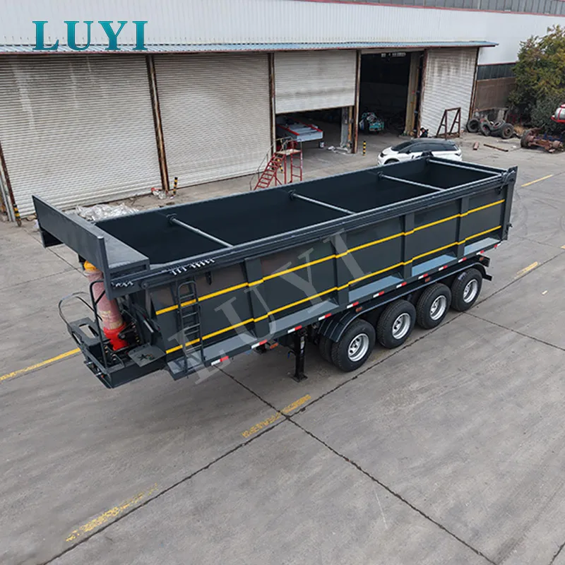 4-axle rear tipper semi-trailer