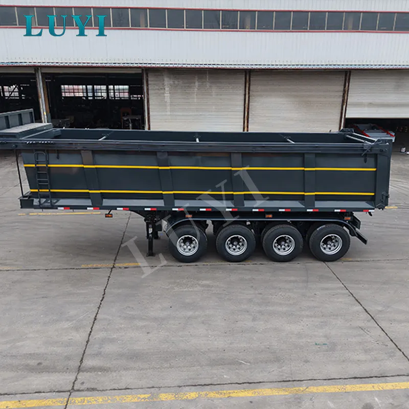 4-axle rear tipper semi-trailer