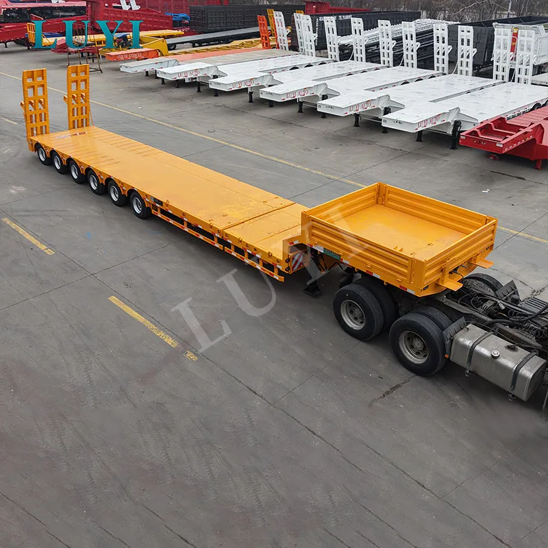 6 axle low bed semi-trailer