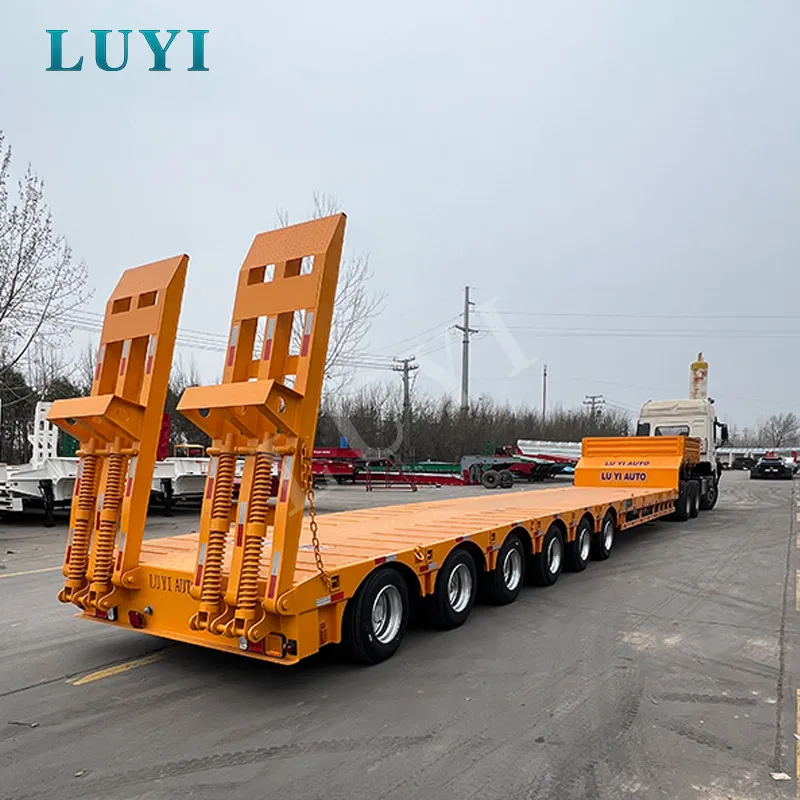 6 axle low bed semi-trailer