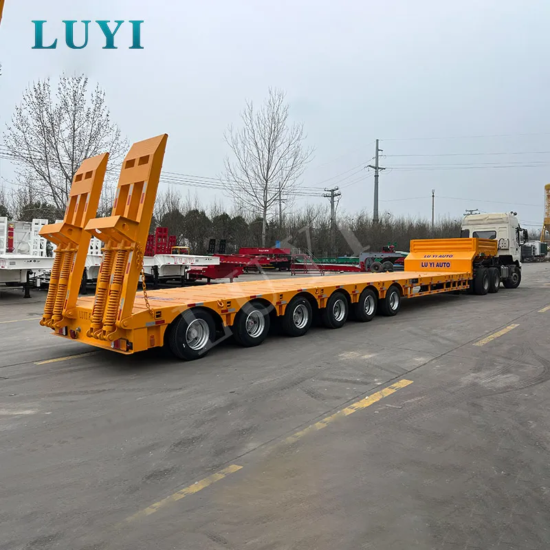 6 axle low bed semi-trailer