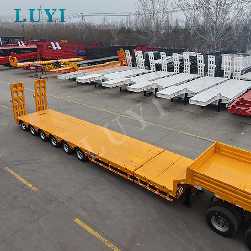 6 axle low bed semi-trailer