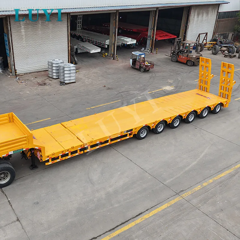 6 axle low bed semi-trailer