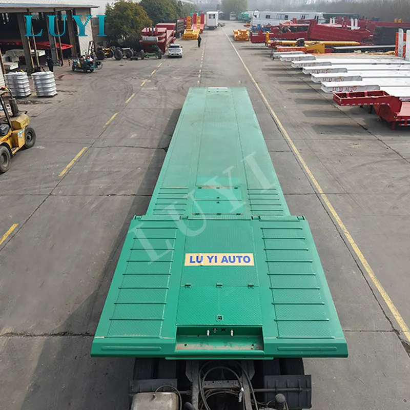 4-axle low bed semi-trailer