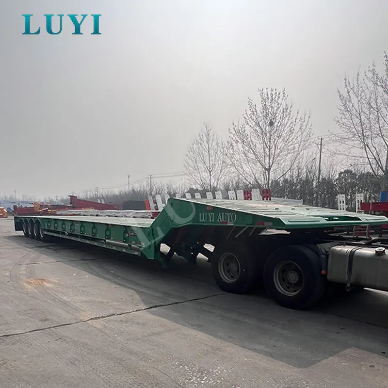 4-axle low bed semi-trailer