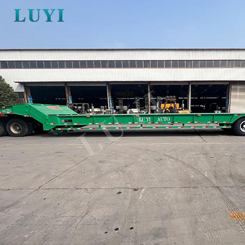 4-axle low bed semi-trailer