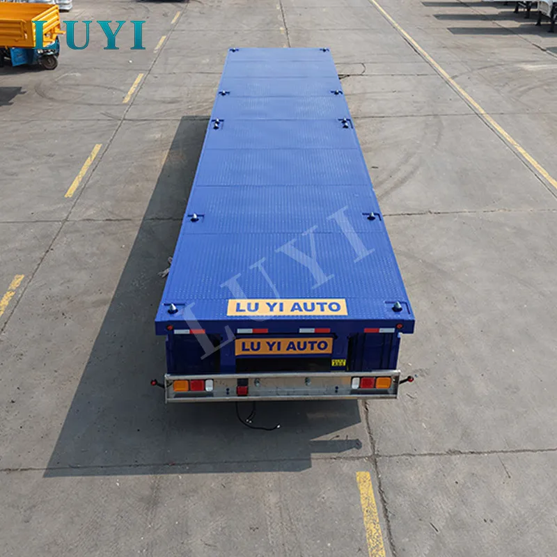 3 axle flatbed semi trailers