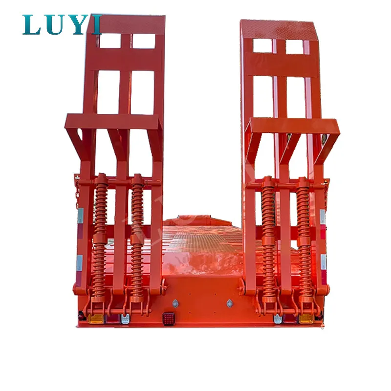 40-ton Two-Axle Low Bed Semi-Trailer