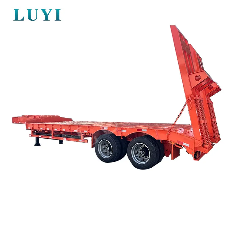 40-ton Two-Axle Low Bed Semi-Trailer