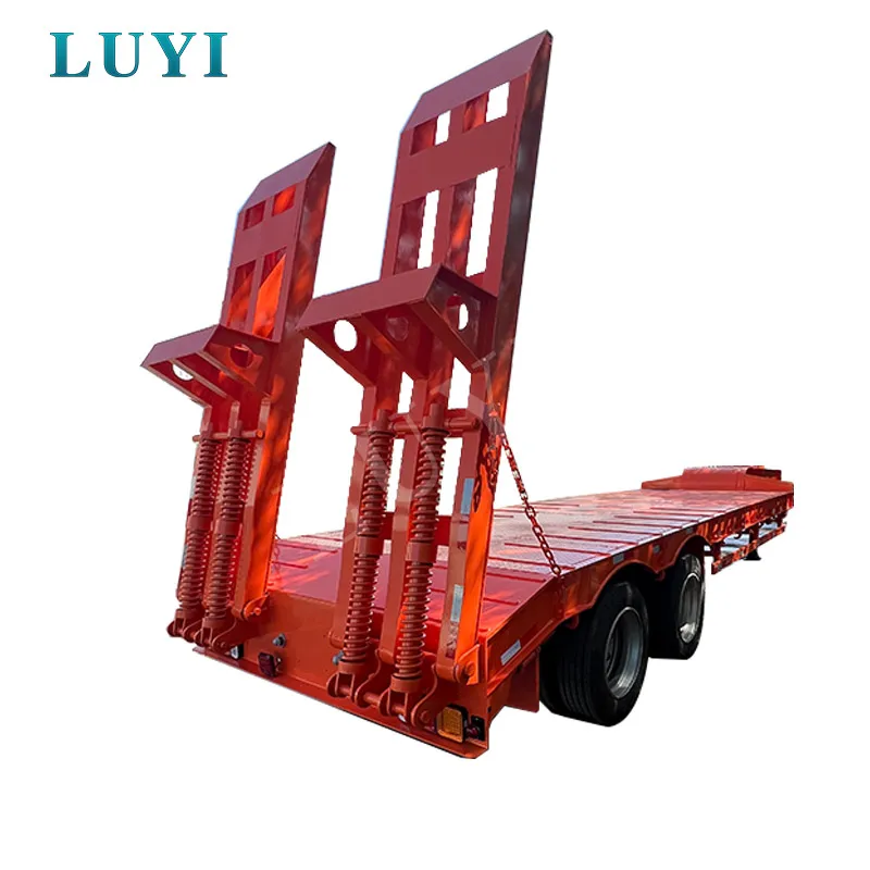 40-ton Two-Axle Low Bed Semi-Trailer