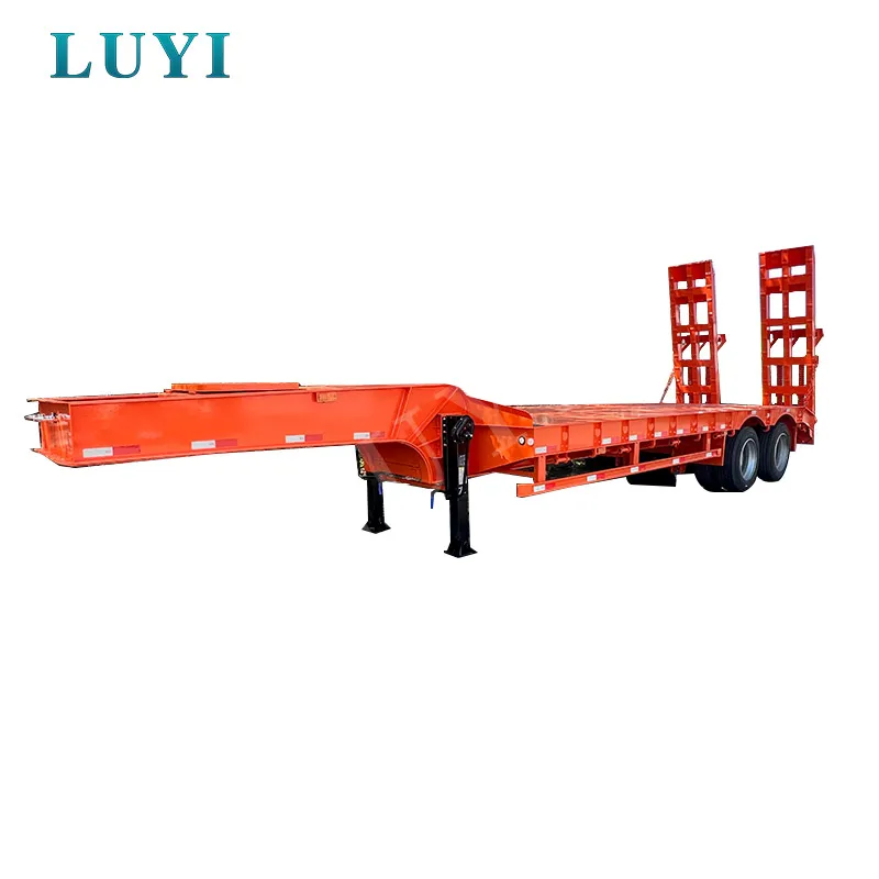 40-ton Two-Axle Low Bed Semi-Trailer