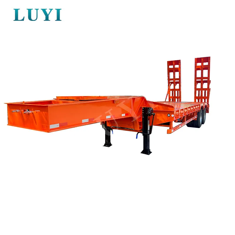 40-ton Two-Axle Low Bed Semi-Trailer