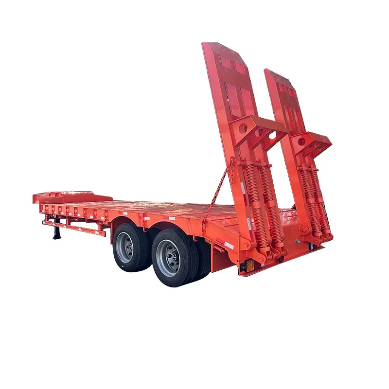 40-ton Two-Axle Low Bed Semi-Trailer
