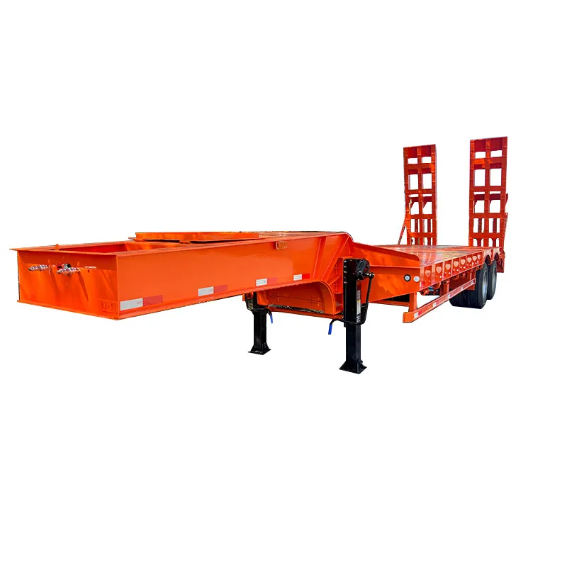 40-ton Two-Axle Low Bed Semi-Trailer