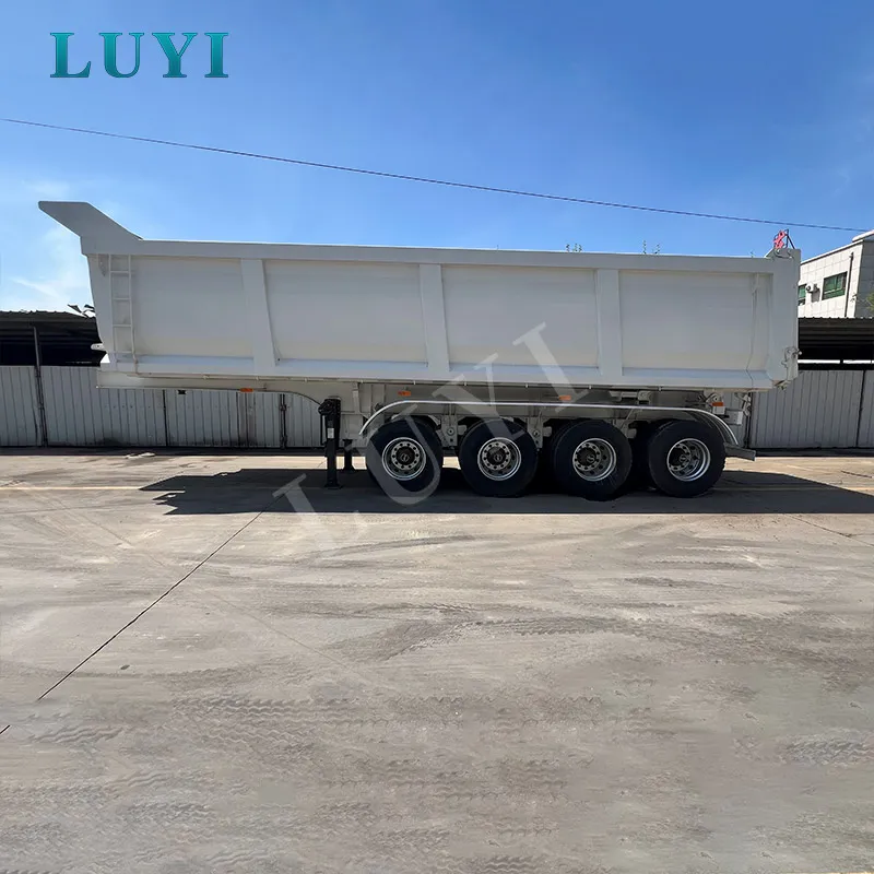 4 Axle 80 Ton Rear Tipper Semi-Trailer