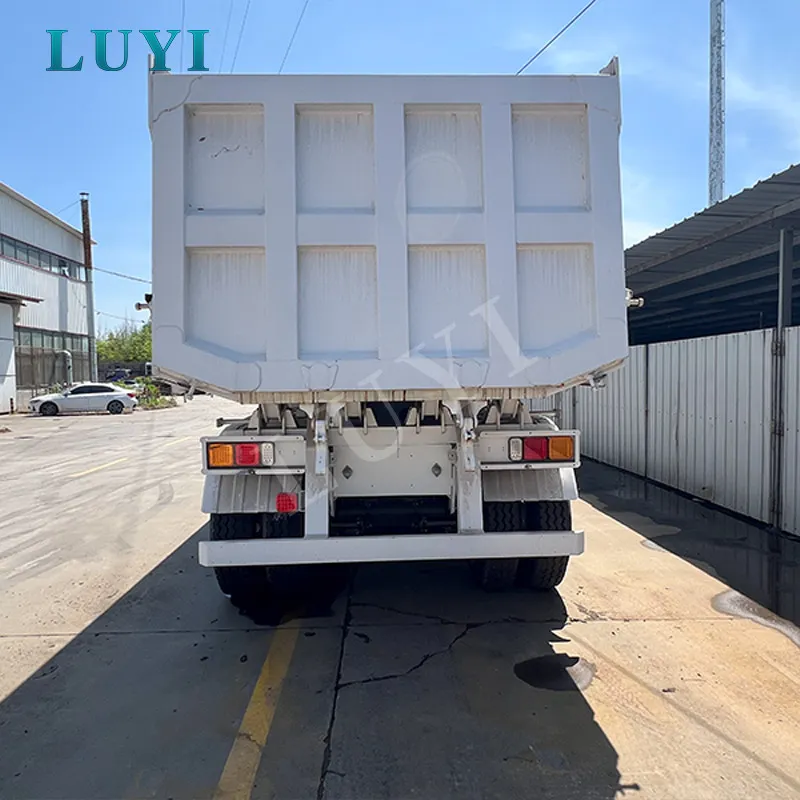 4 Axle 80 Ton Rear Tipper Semi-Trailer