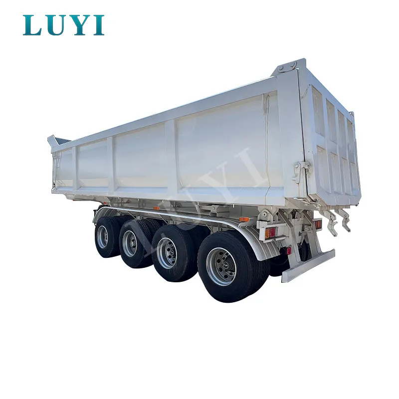 4 Axle 80 Ton Rear Tipper Semi-Trailer
