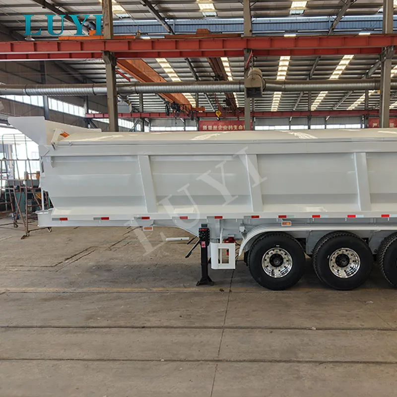 3-Axle 60 Ton U-Type Tipper Semi-Trailer Specially for Saudi Arabia